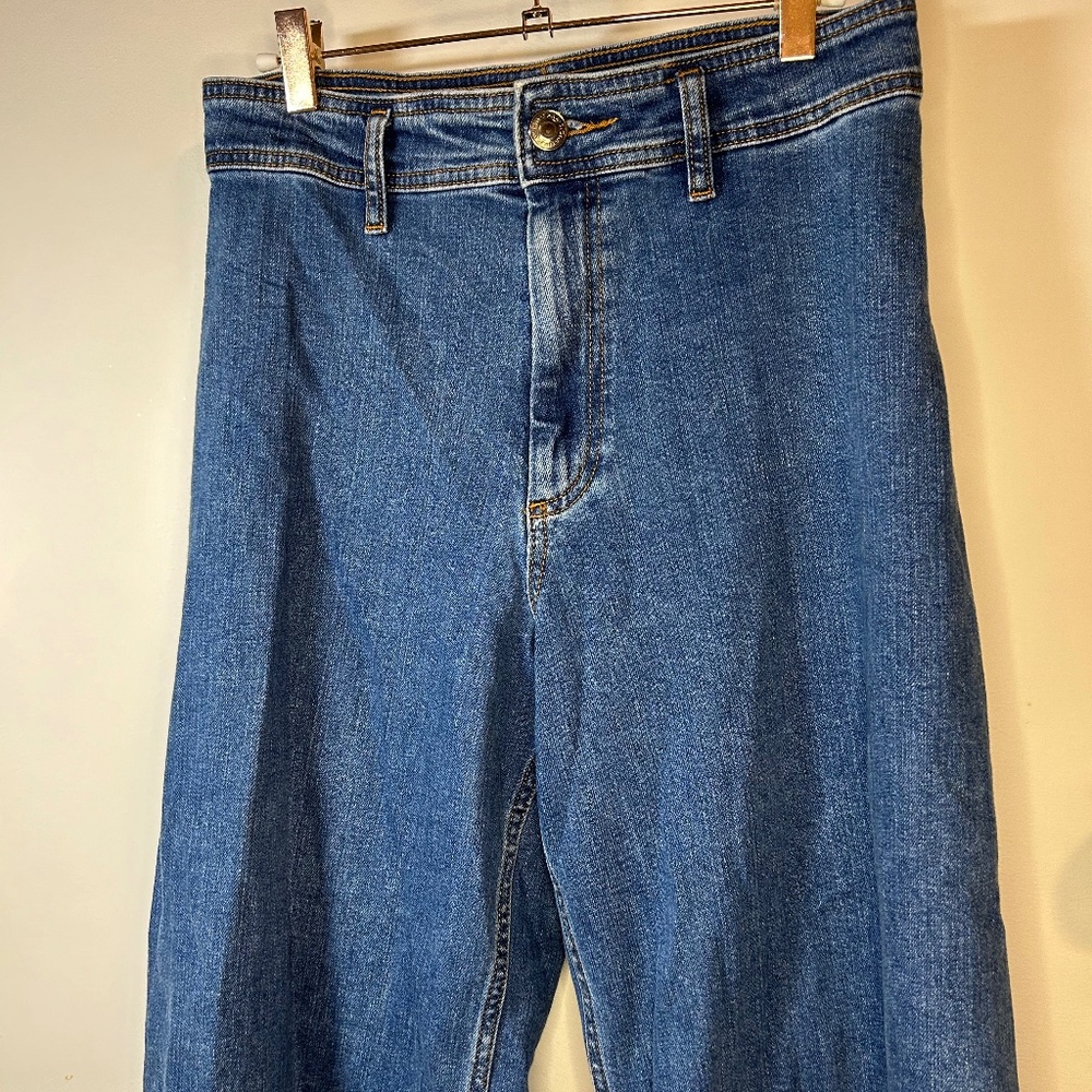Baggy Zara high-rise jeans